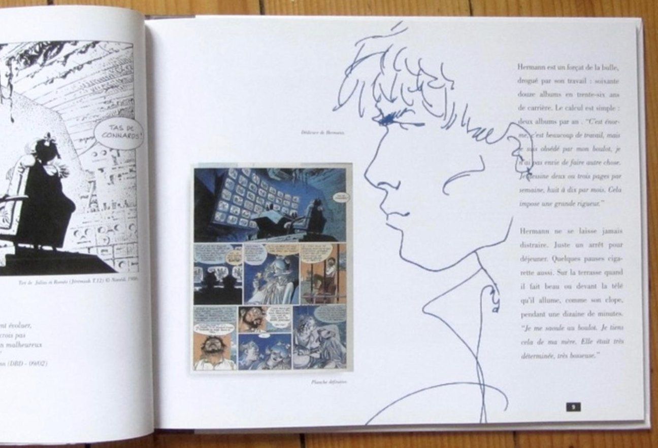 BD: Sur la terre ferme avec Hermann – D'occasion à Le Locle par LibrairieLaBergerie 2