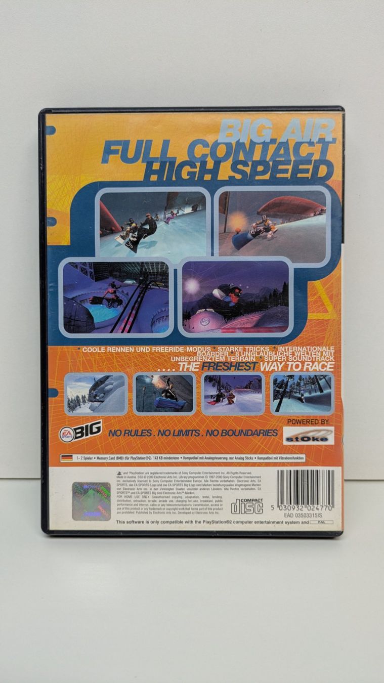 Giochi: SSX - PlayStation 2 – Usato da Menziken venduto da mame18 2