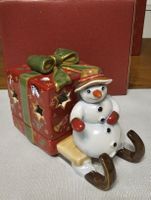 Villeroy & Boch Christmas Light Schneemann auf Schlitten