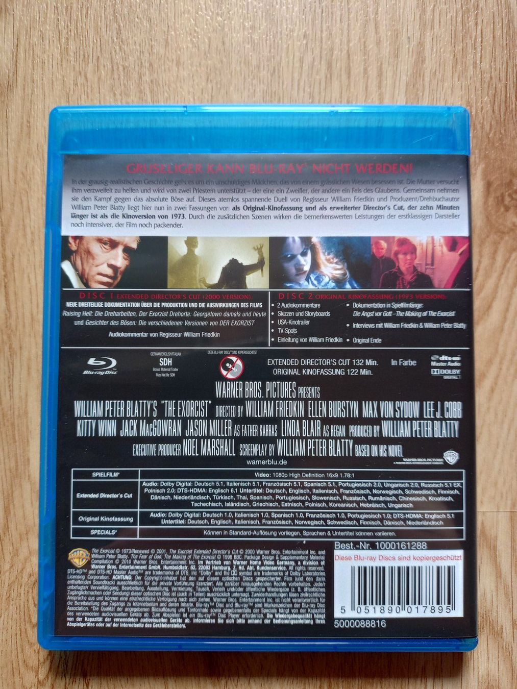 Alle DVDs: Der Exorzist - 2 Disc Special Edition - BD – Gebraucht aus Spiez von egonolsen 1