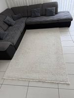 Lot de 2 tapis écrus/blanc cassé