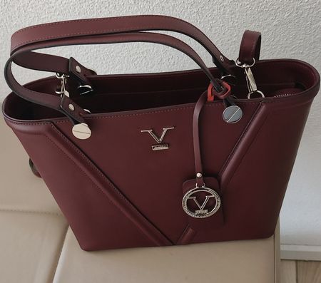 Elegante Leder Handtasche von Versace 1969 - Top Zustand!