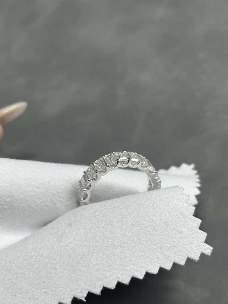 Anelli: Silber Ring mit Moissanit / gegenangebote 👍 – Nuovo (secondo la descrizione) da Zuzwil SG venduto da ParfumDeStraess