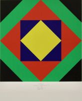 Rudolf Hurni (1914–2003) Collage konkrete Kunst