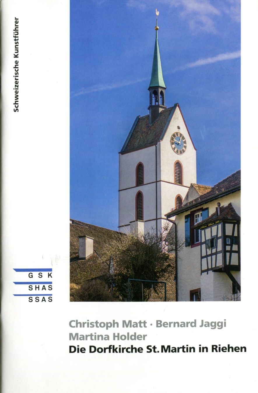 Bücher: Riehen, Dorfkirche St. Martin, Kunstführer – Gebraucht aus Aarau von Elmaar41