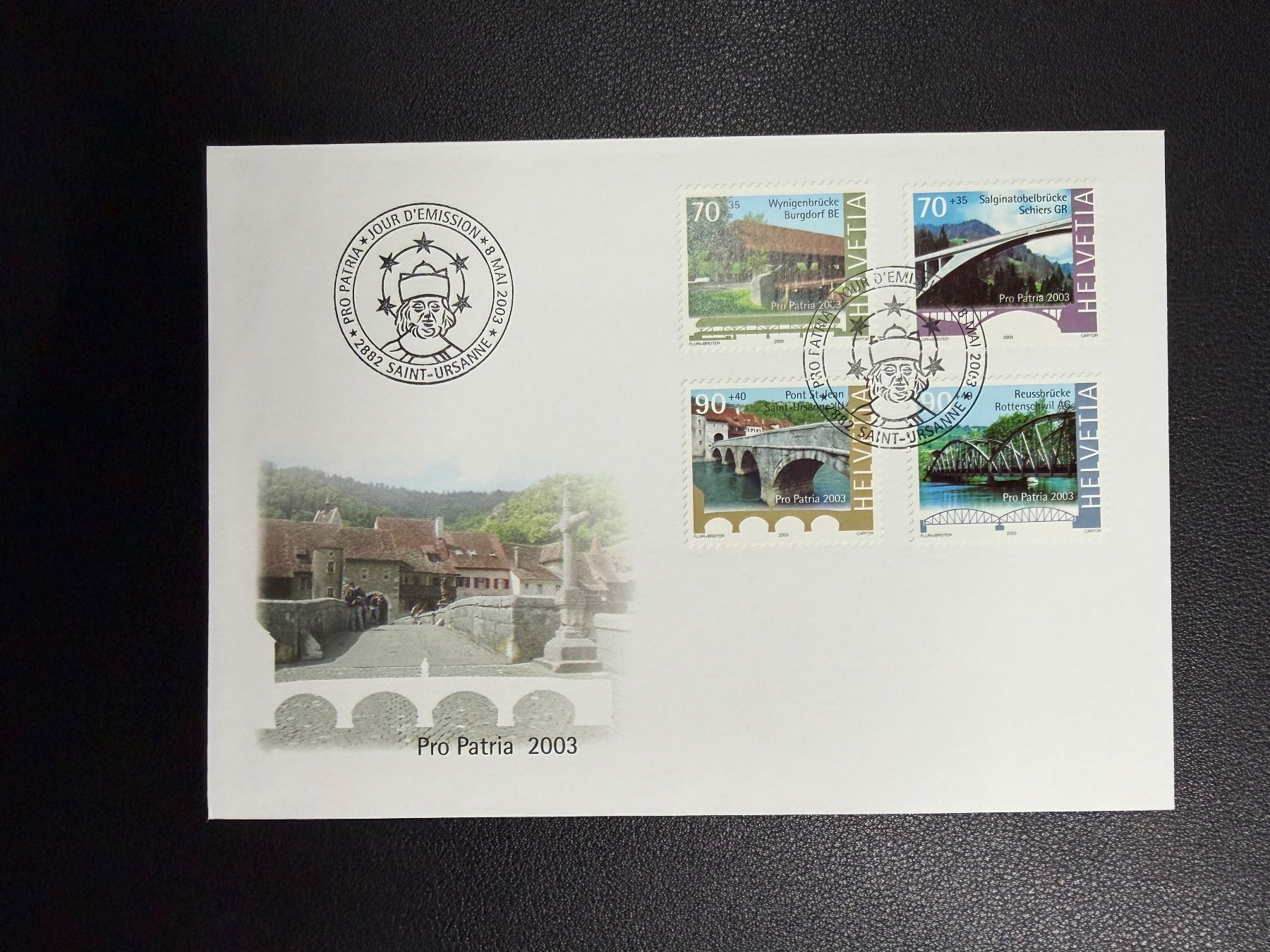 Tous les timbres: Pro Patria 2003 FDC – D'occasion à oberrüti par jeanmei