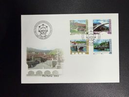 Pro Patria 2003 FDC