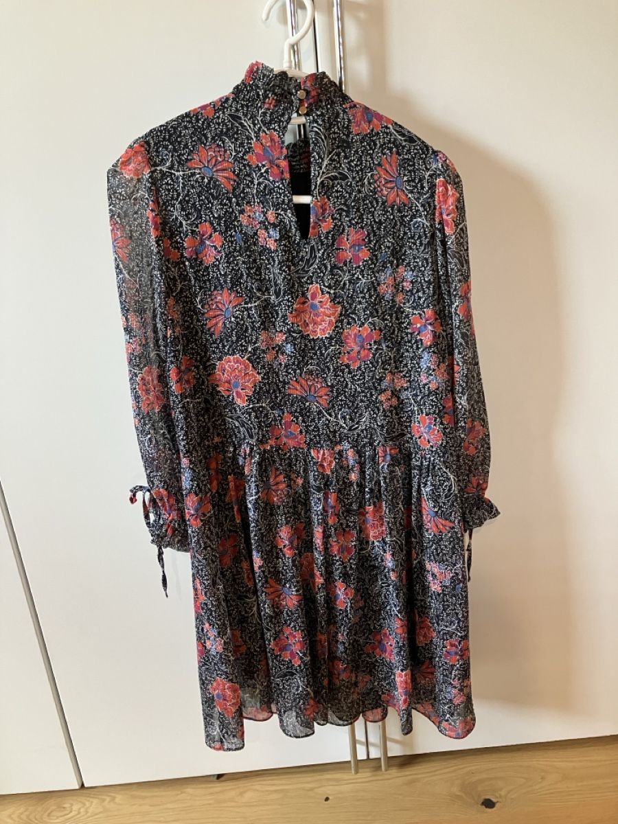 Nafnaf Vestiti: NAF NAF Kleid Gr. 34 mit Blumenmuster – Usato da frauenfeld venduto da Lahu8 2