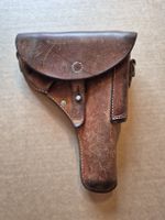 Pistolenholster Schweizer Armee Leder braun 70