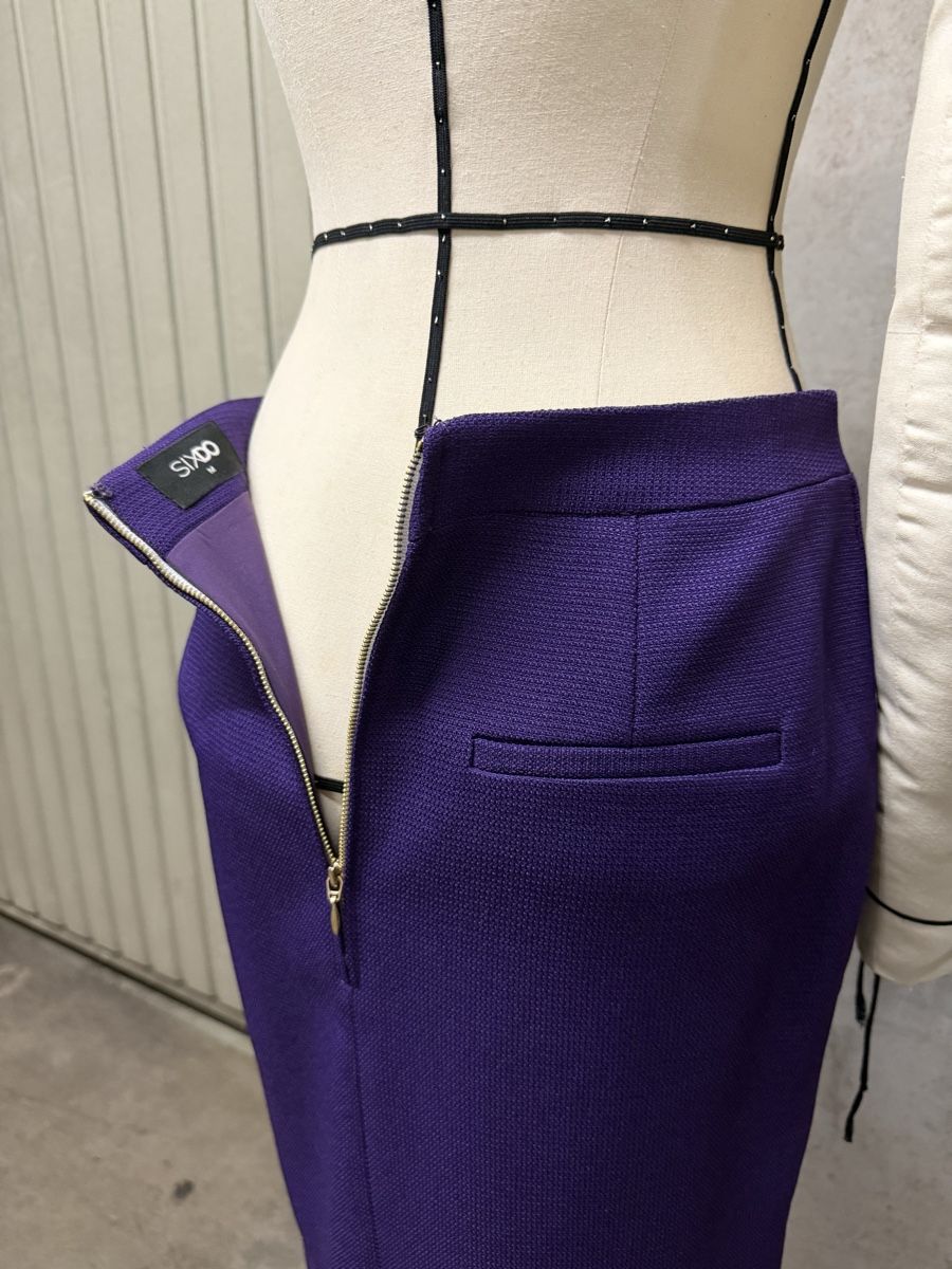 Anzüge & Kostüme: ENSEMBLE VESTE ET JUPE CRAYON SIXDO VIOLET  – Neu (gemäss Beschreibung) aus Petit-Lancy von phikipi 4