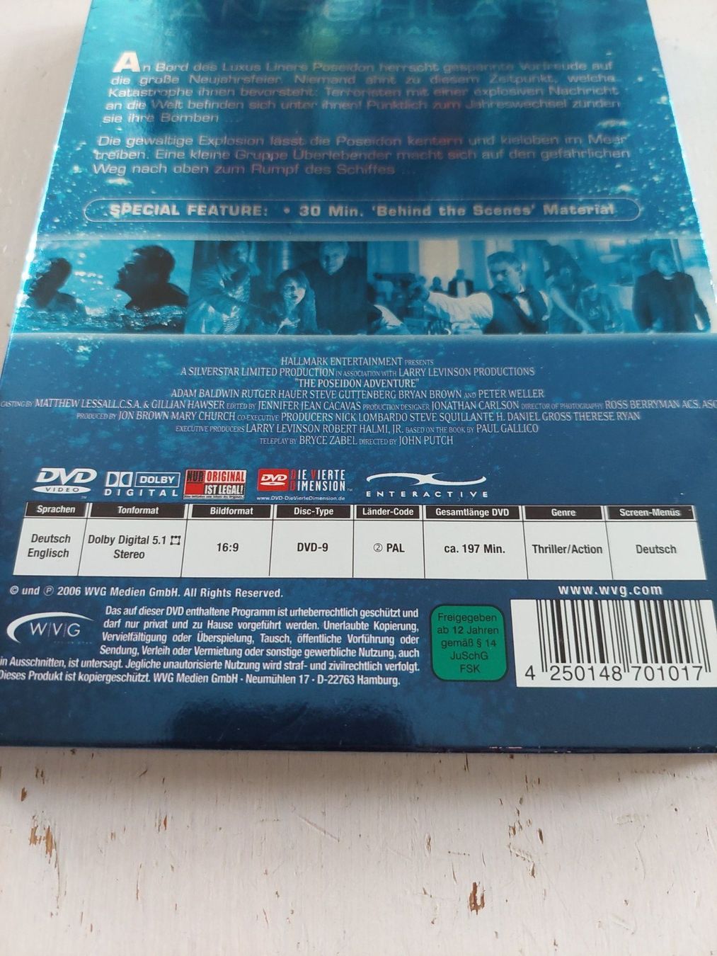 Tutti i DVDs: Der Poseidon Anschlag DVD Extended Special Edition – Usato da Beckenried venduto da Havacola 5