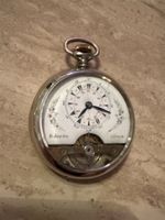 Montre gousset ancienne 8 Jours réserve marche Swiss Made