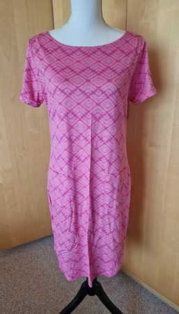 ❣️KURZARM KLEID GR. 40/42, PINK, BAUMWOLLE/VISCOSE, NEU