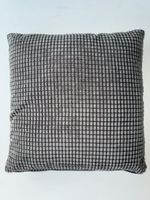 Cosy Grey Square Cushion Cover, Kissenbezug 50cm