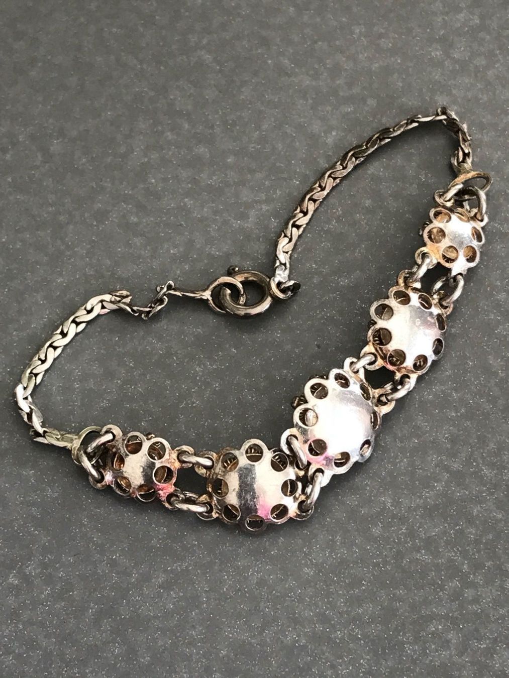 Bracciali & Braccialetti: BIEDERMEIER ARMkette 18cm filigran MP – Usato da Basel venduto da gretchen03 2