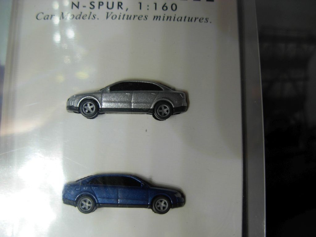 Busch Modelleisenbahnen: N: 2 x Audi A4 von Busch – Neu (gemäss Beschreibung) aus Oberrieden von Hobbyschiff 1