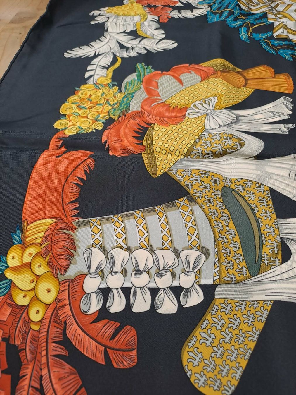 Foulard & Sciarpe: Foulard Hermes designed by Annie Faivre – Usato da La Chaux-de-Fonds venduto da Emmaus2300CDF 5