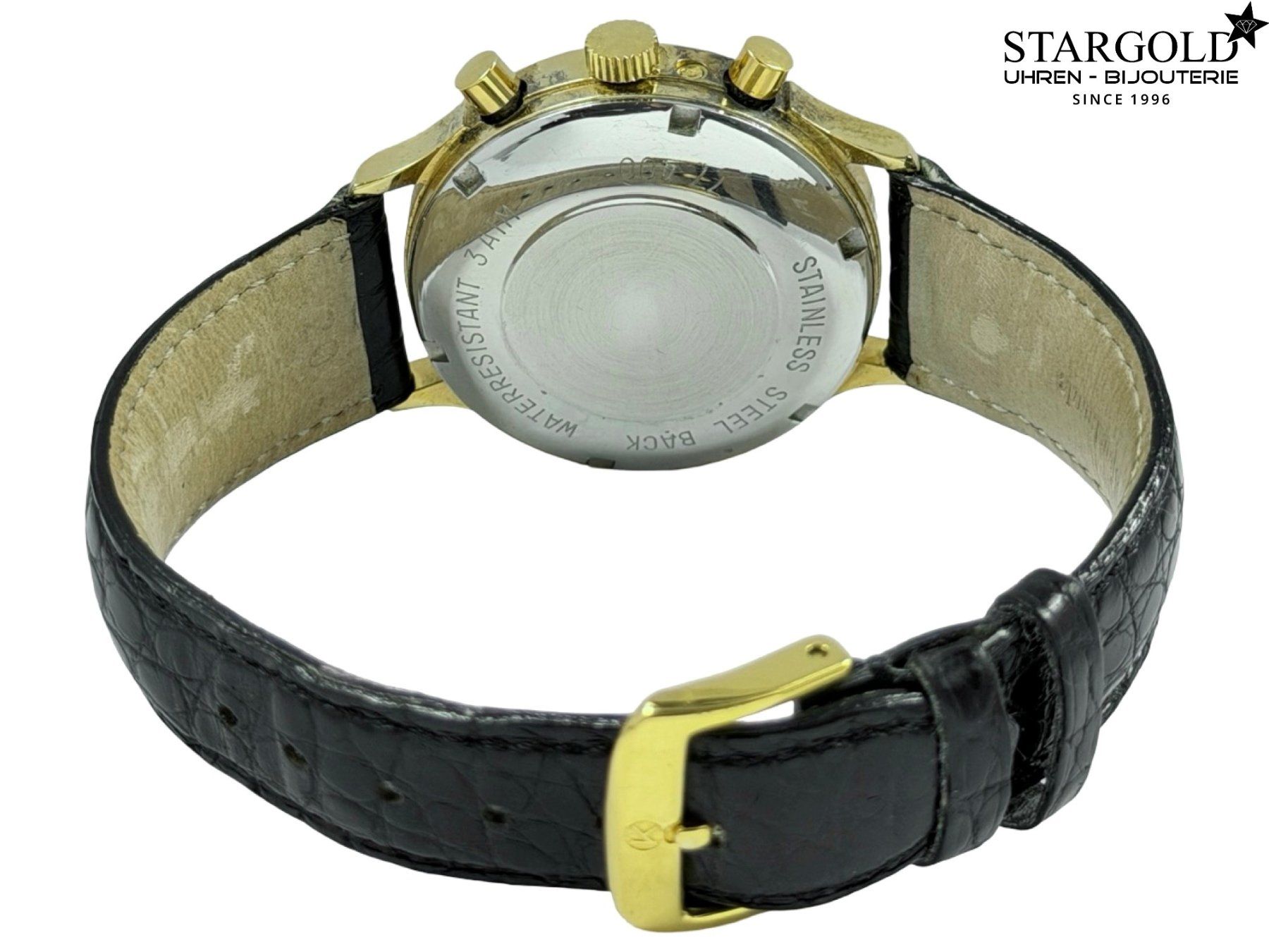Orologi: Cortebert Lunar Mondphasen Chronograph - 77.400 – Usato da Zürich venduto da Stargold-Uhren 5