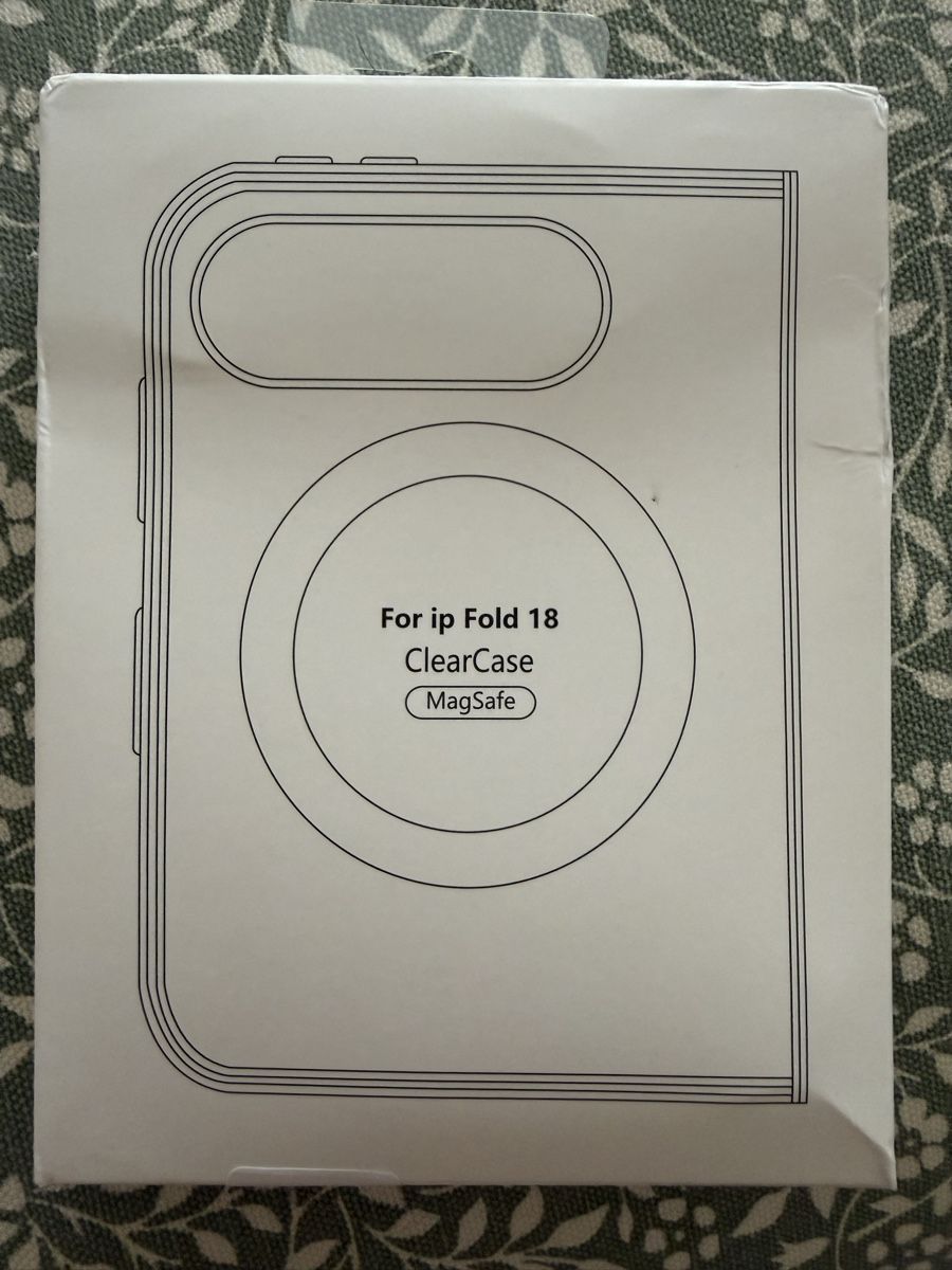 Cover & Protezioni schermo: Coque transparente MagSafe pour iPhone Fold 18 neuve – Nuovo e nell'imballaggio originale da Lausanne venduto da Licio7