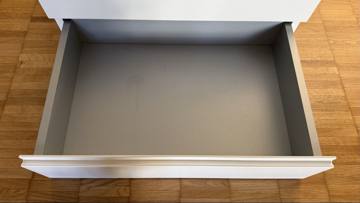Pfister Nachttische: Nachtkommode weiss 2 Schubladen – Gebraucht aus Zürich von Markdesor 5
