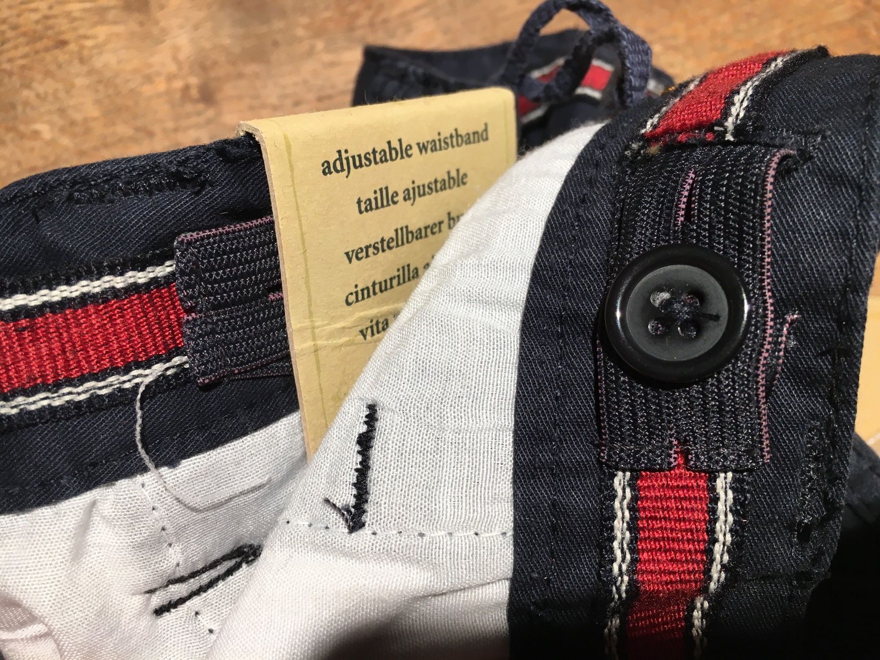 Pantaloni: Dunkelblaue, neue Hosen Gr. 104 – Nuovo e nell'imballaggio originale da Siegershausen venduto da Bubsi83 3