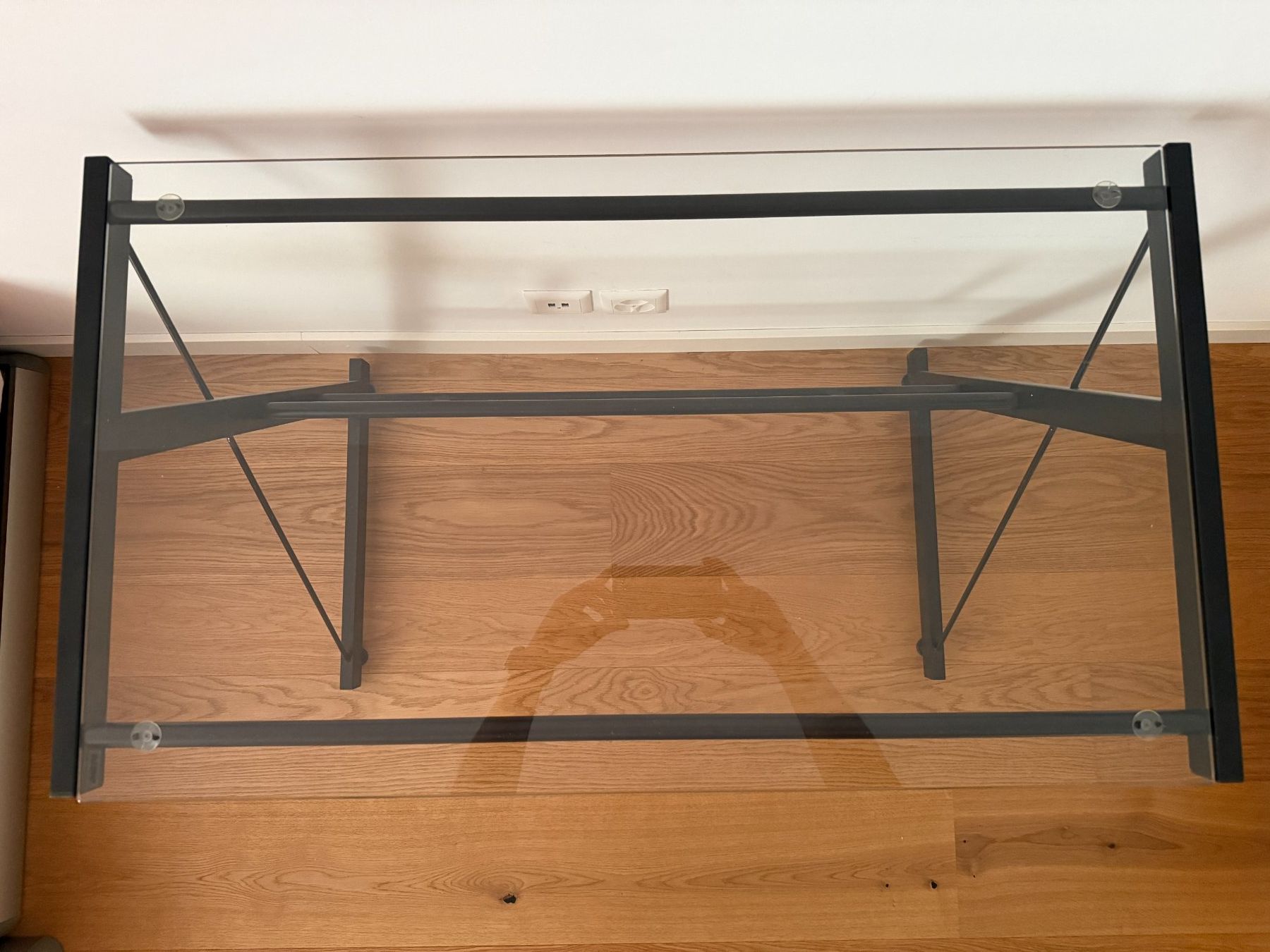 Scrivanie: Bureau en verre et métal design – Usato da Founex venduto da MaevaMatahi 1