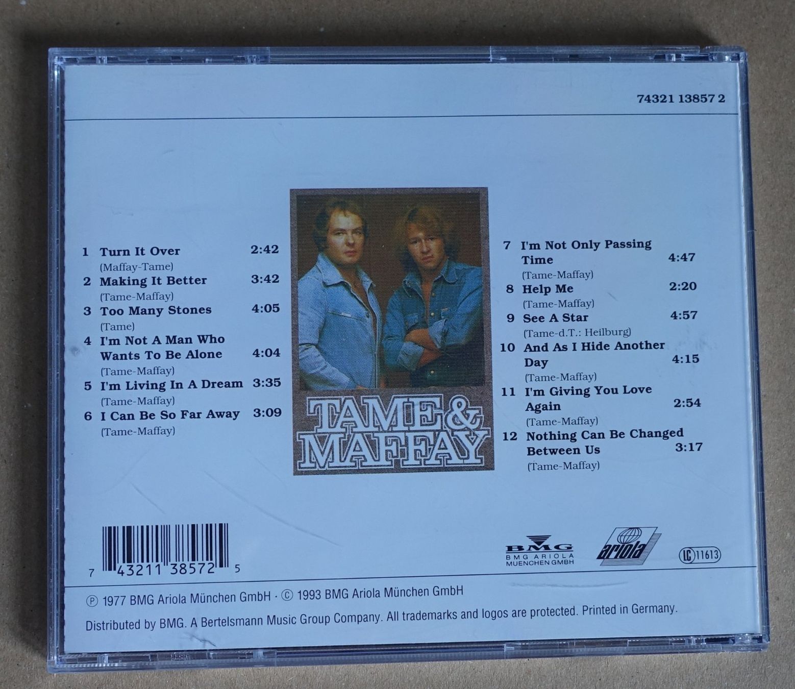 CD: Tame & Maffay - D11 – Usato da Sessa venduto da discoverymedia 1