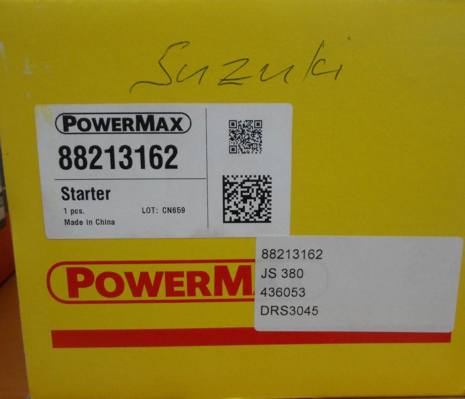 Suzuki Tutti pezzi di ricambio auto: Anlasser 88213162 Suzuki – Nuovo e nell'imballaggio originale da Altstätten venduto da rapo-glaus