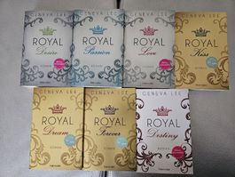 Geneva Lee Royal Serie 7 Bücher Roman neuwertig
