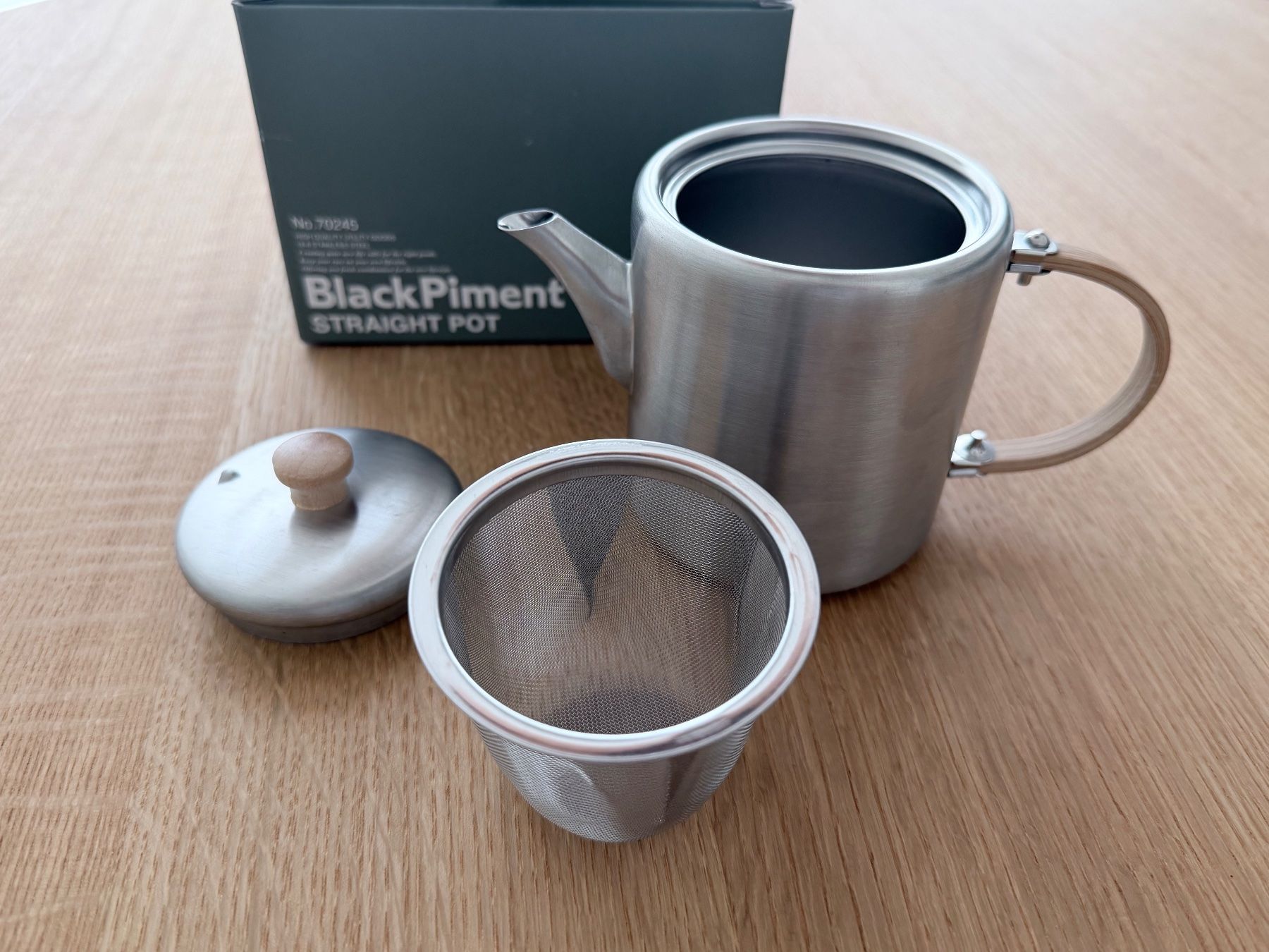 Teiere: Black Piment - Japanese tea pot - Side handle – Nuovo e nell'imballaggio originale da Zürich venduto da derLaufderDinge 3