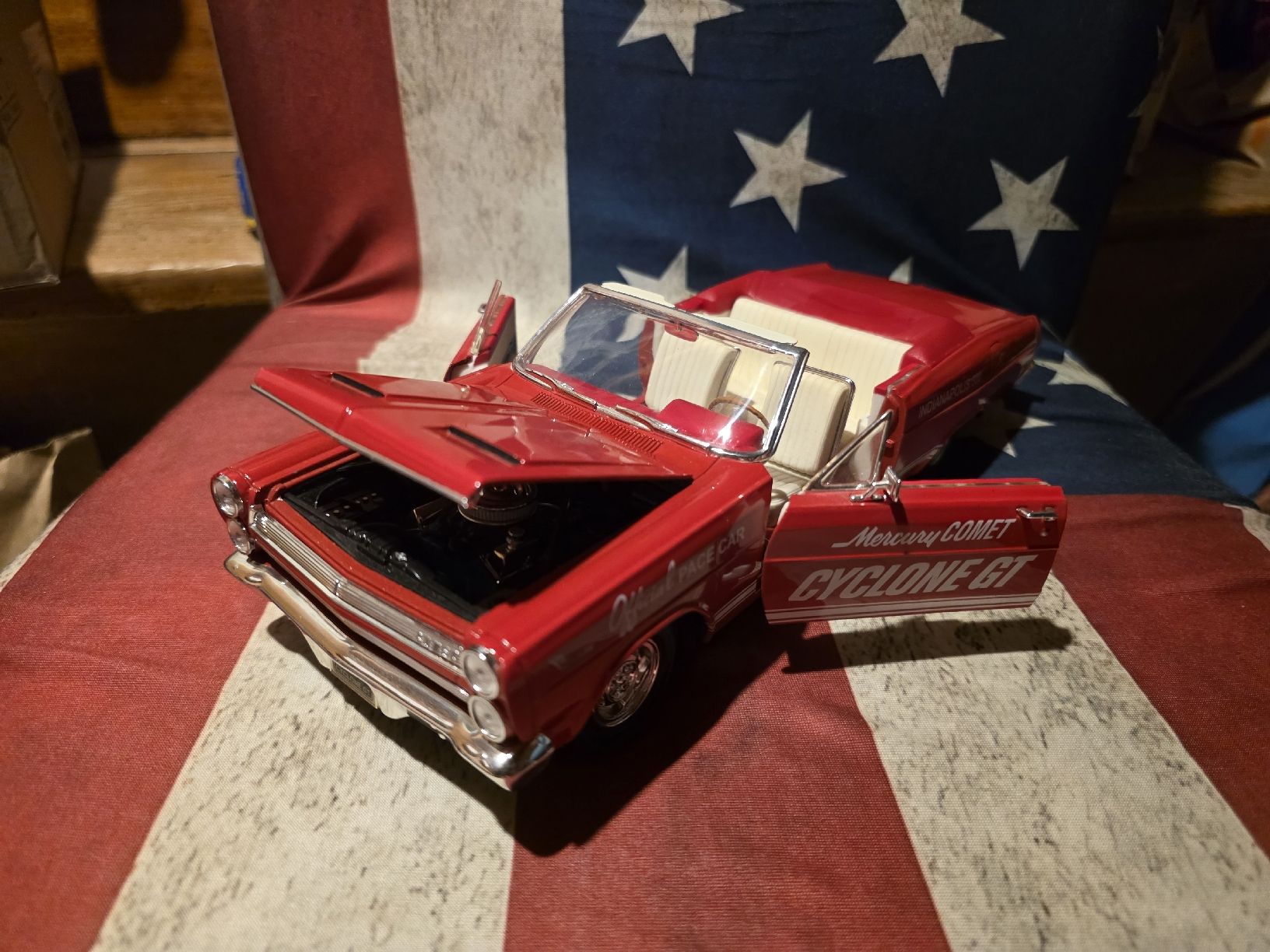 Mercury Modellini d'auto: 66'Mercury Cyclone GT "Pace Car" 1:18 – Usato da Goldingen venduto da Muscle_Cars84 6