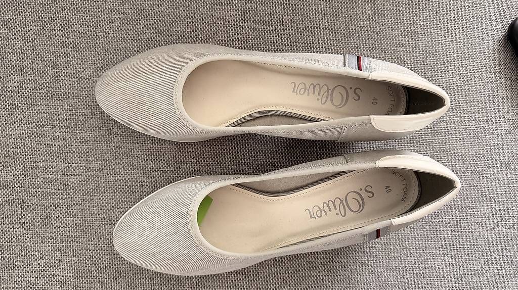 S.Oliver Scarpe da donna: Damenschuhe S.Oliver grau Grösse 40 neuwertig – Usato da Rotkreuz venduto da nadiama 1