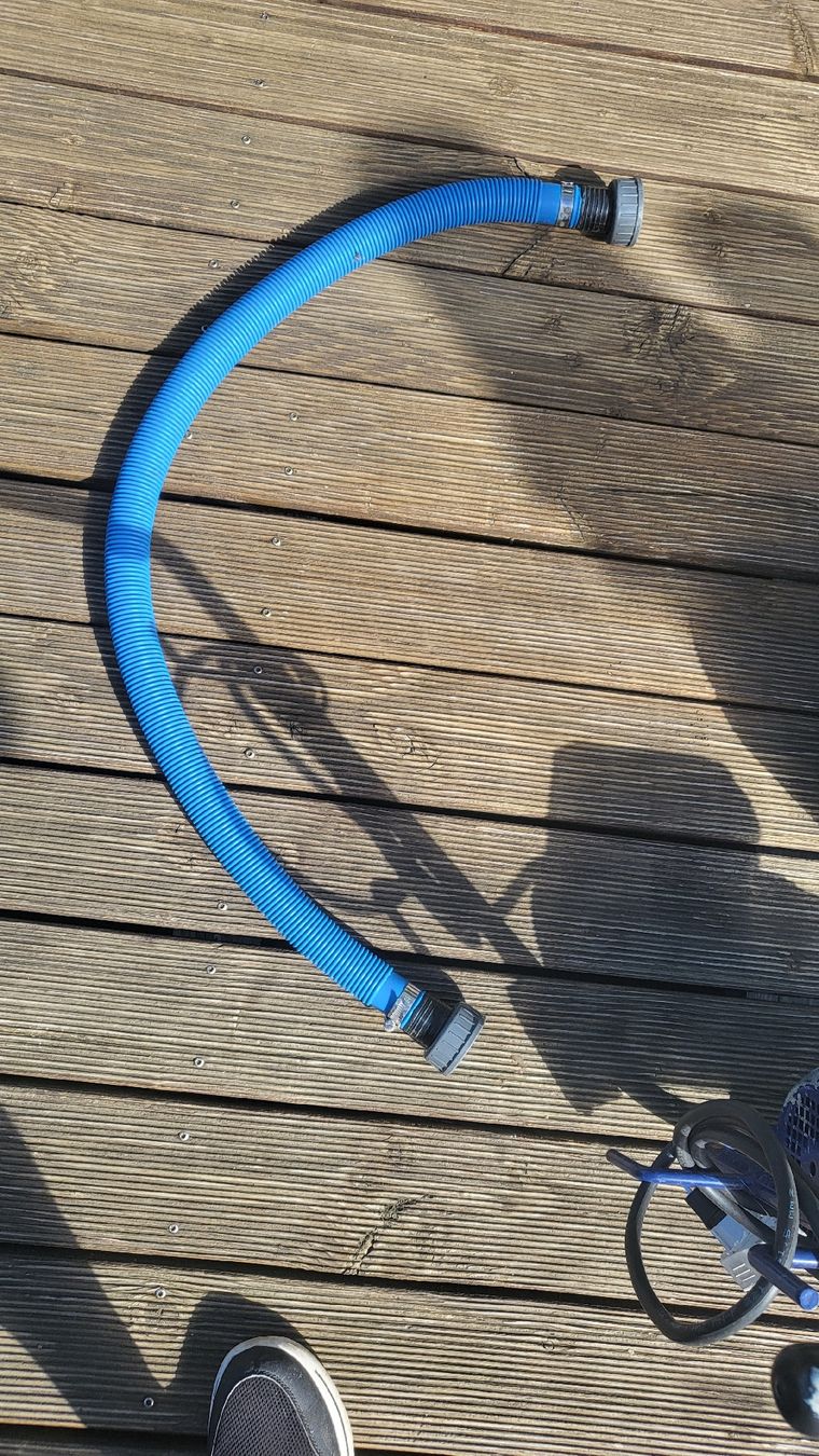 Piscine: Schlammsauger (Biopool)  Set komplett mit Eigenbau Steinab. – Usato da Büren SO venduto da Muchepe1 7