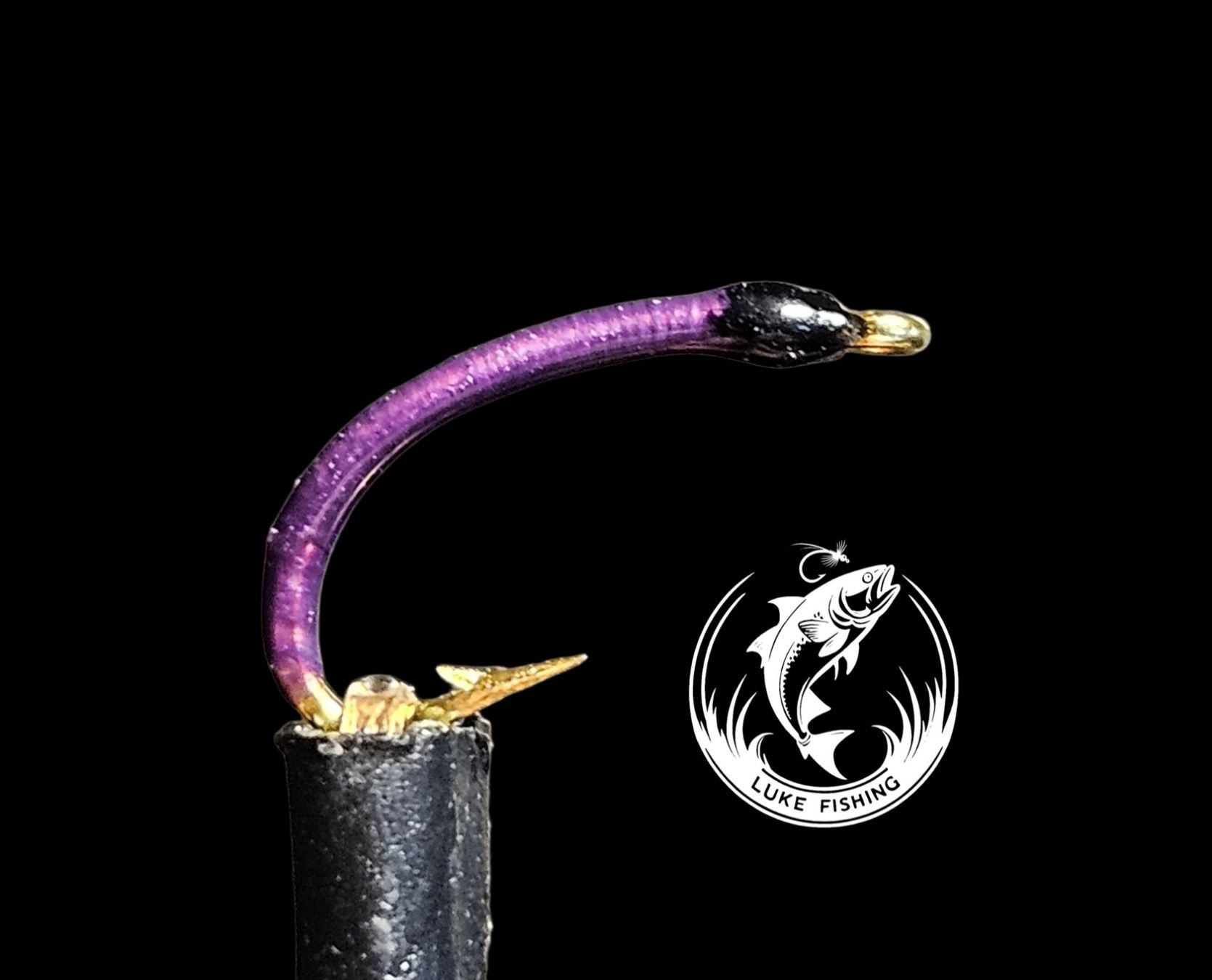 Esche: Hegene/Gambe mit 5 Nymphen, Violett, #14 – Nuovo (secondo la descrizione) da Rothenburg venduto da ocean151 2