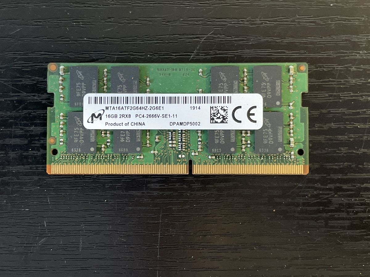 Memoria / RAM: Micron DDR4 16GB – Nuovo (secondo la descrizione) da Abtwil sg venduto da Kueng.MultiOutlet