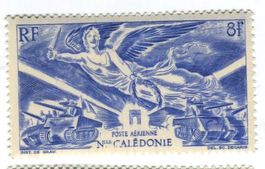 Briefmarke "Flugpost". Neukaledonien