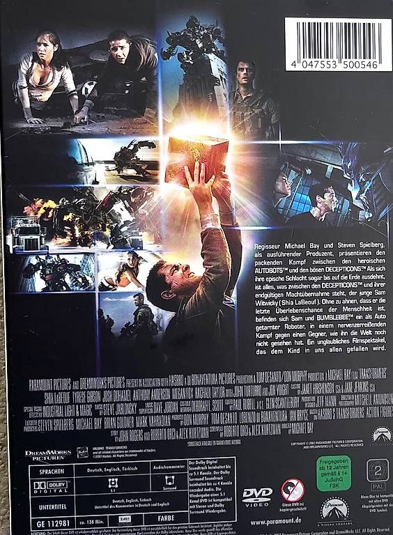 Tutti i DVDs: TransFormers  – Usato da Eschenbach LU venduto da arin91 1