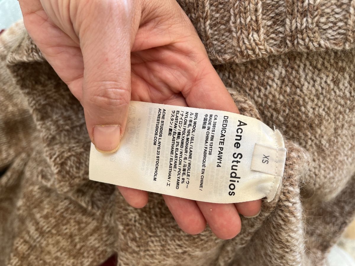 Acne Studios Maglioni & Felpe: Acne Studios Wollpullover XS, Rollkragen - Super Zustand! – Usato da Zeiningen venduto da man_69cj 3