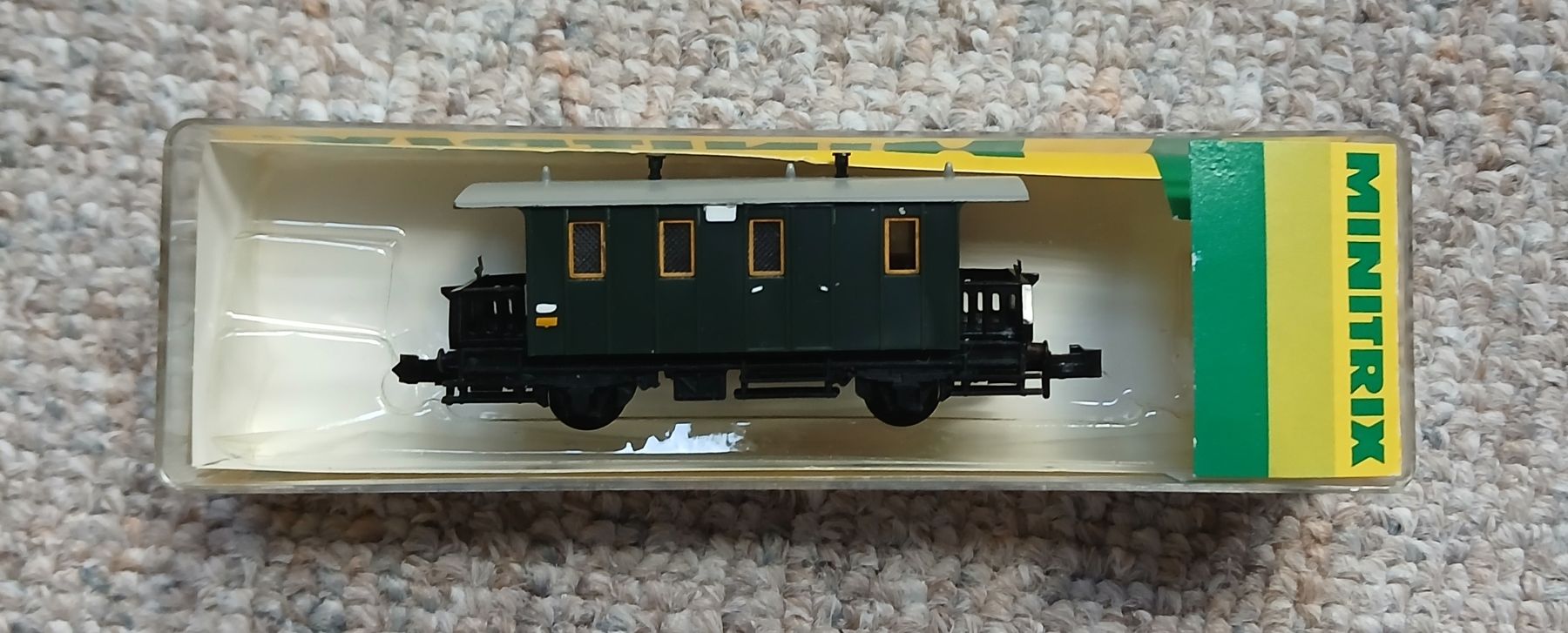 Trix Modellini di ferrovie: Minitrix Wagon – Nuovo (secondo la descrizione) da Oberrieden venduto da sib_nkf6