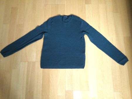 Grünes Wollen Pullover XS - pull en laine vert