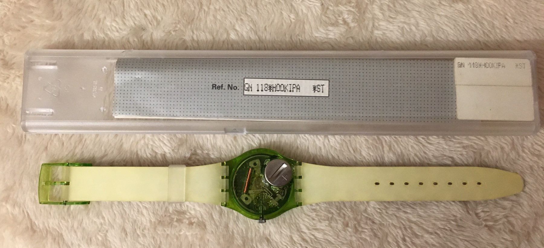 Swatch Orologi: Swatch Uhr Flaeck GZ117 – Nuovo e nell'imballaggio originale da Wattwil venduto da Radical3 2