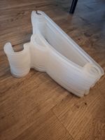 Kleiderbügel Kunststoff transparent Set 15Stk.