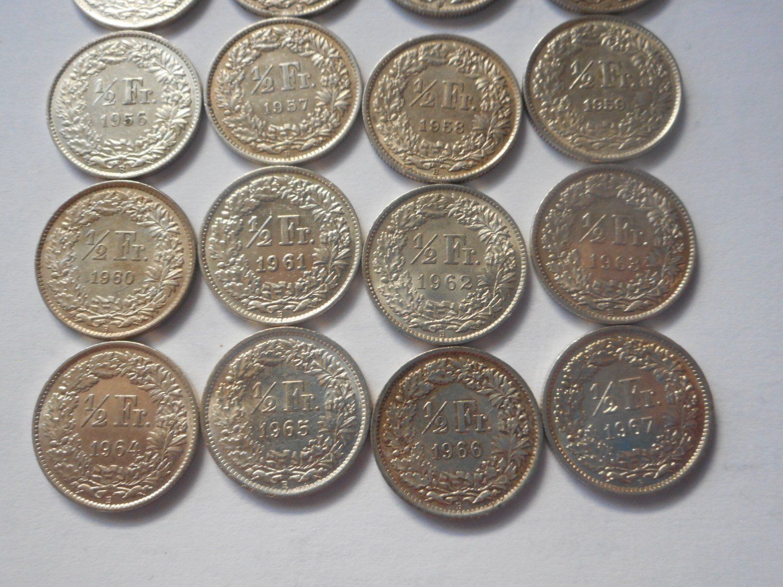 Toutes les monnaies: 16 x 50 Rp. ab 1950 – D'occasion à Kriegstetten par pizlad2010 2