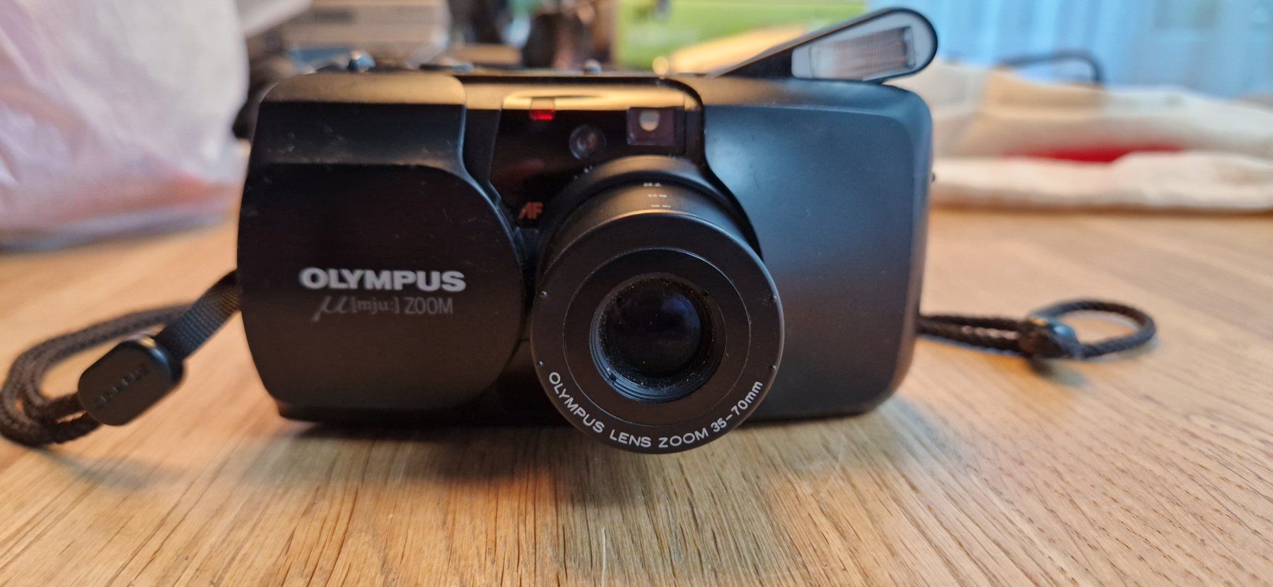 Olympus Fotocamera: Olympus Mju Analog Kompaktkamera – Usato da Zürich venduto da Lina049 5