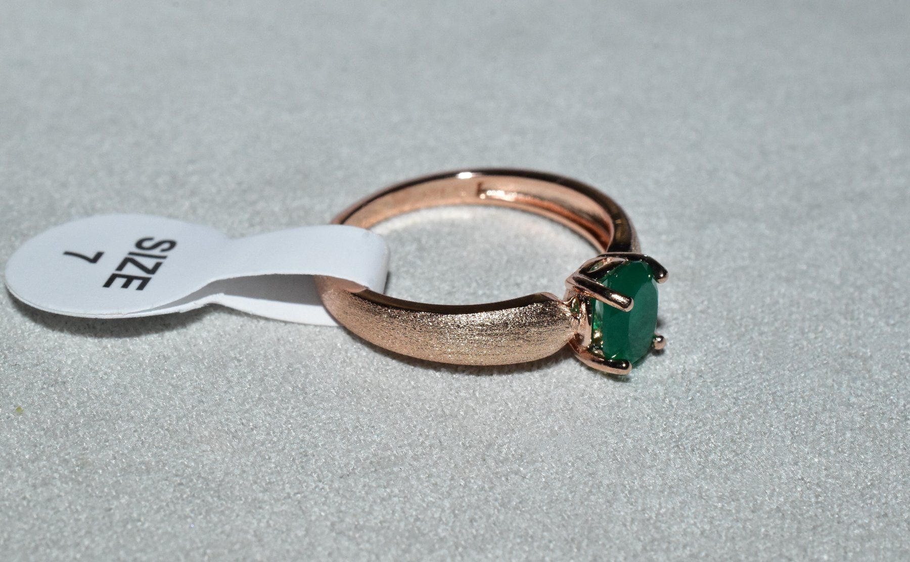 Ringe: Ring mit grünem Achat, Silber, Gr. 7(54) neu – Neu und originalverpackt aus Laufen von flowerfan 2