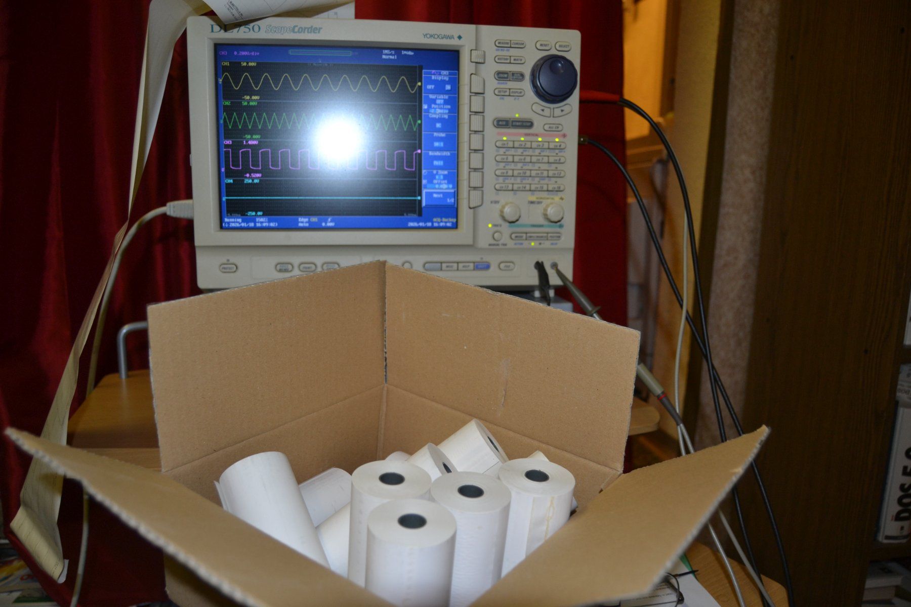 Misurare: Yokogawa DL 750 ScopeCorder – Usato da Wil SG venduto da fanofrio 9