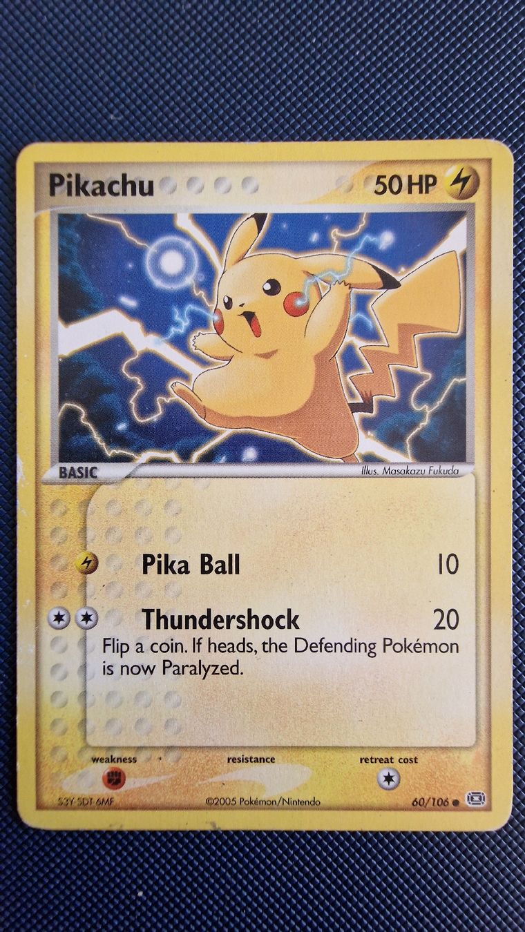 Pokémon Sammelbilder & Trading cards: Pikachu #60 – Pokémon Emerald  – Gebraucht aus Veytaux von PocketMonster