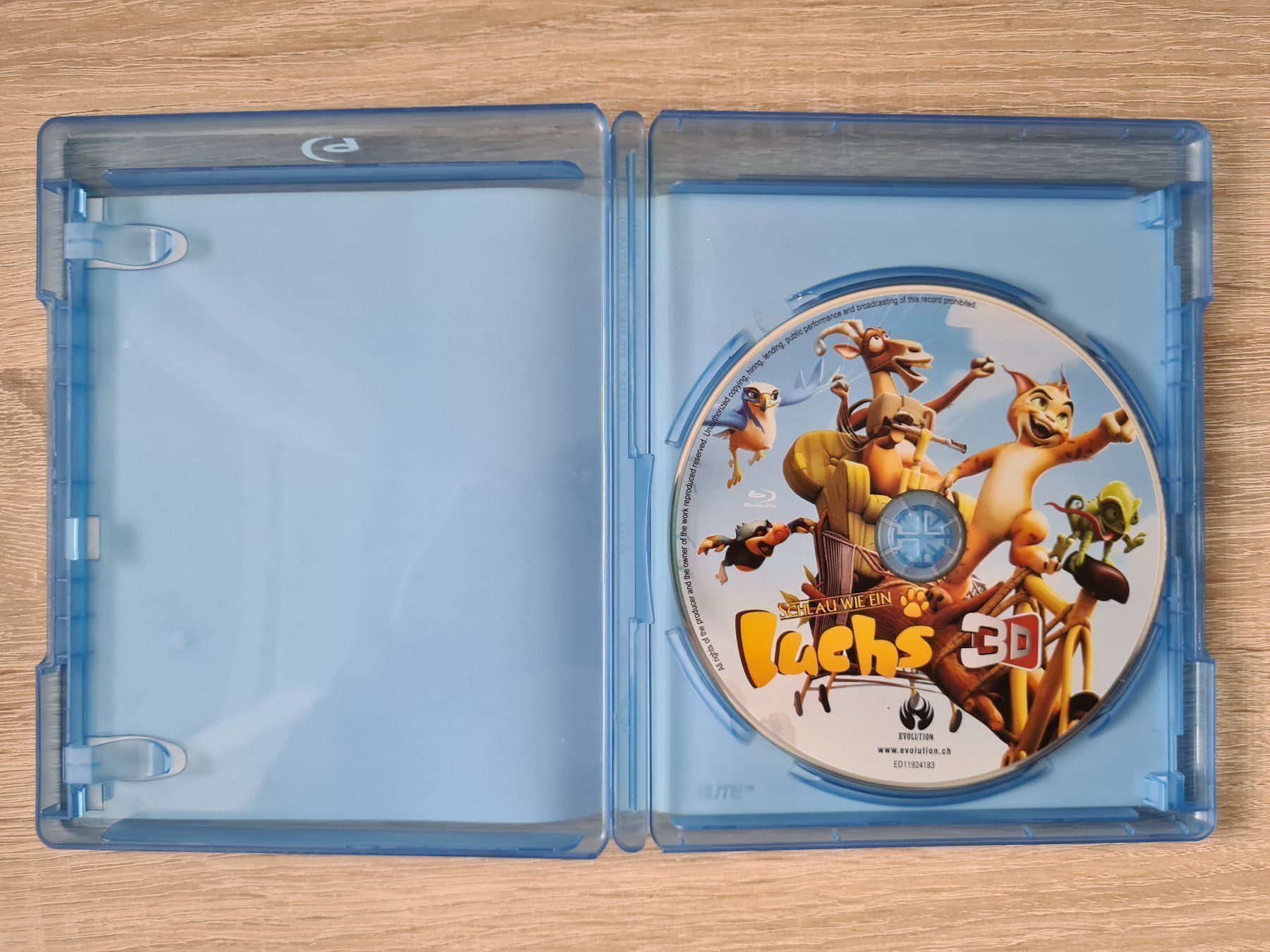 Alle DVDs: Schlau wie ein Luchs 3D - Blu-ray – Gebraucht aus Carouge GE von Franllo 3