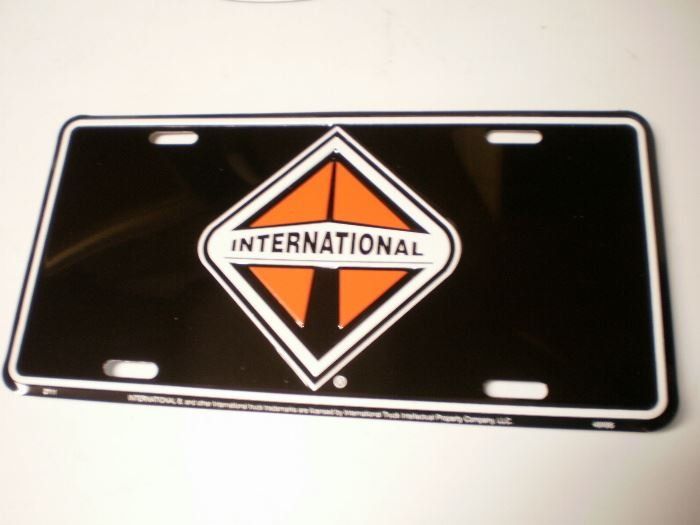 IHC Schilder: License Plate Nummernschild-IH INTERNATIONAL – Neu und originalverpackt aus Rupperswil von big-one-sale