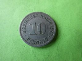 Dt. Reich 1897 A, 10 Pfennig